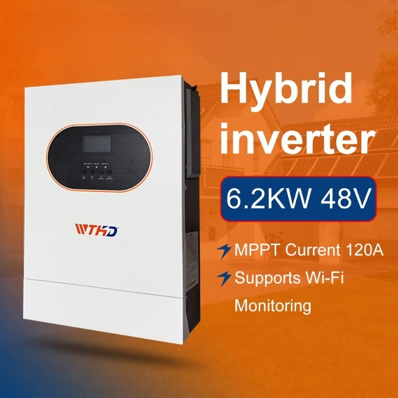 Hybrid Solar Inverter - 6.2KW Tek Fazlı Şebeke Dışı Hibrit