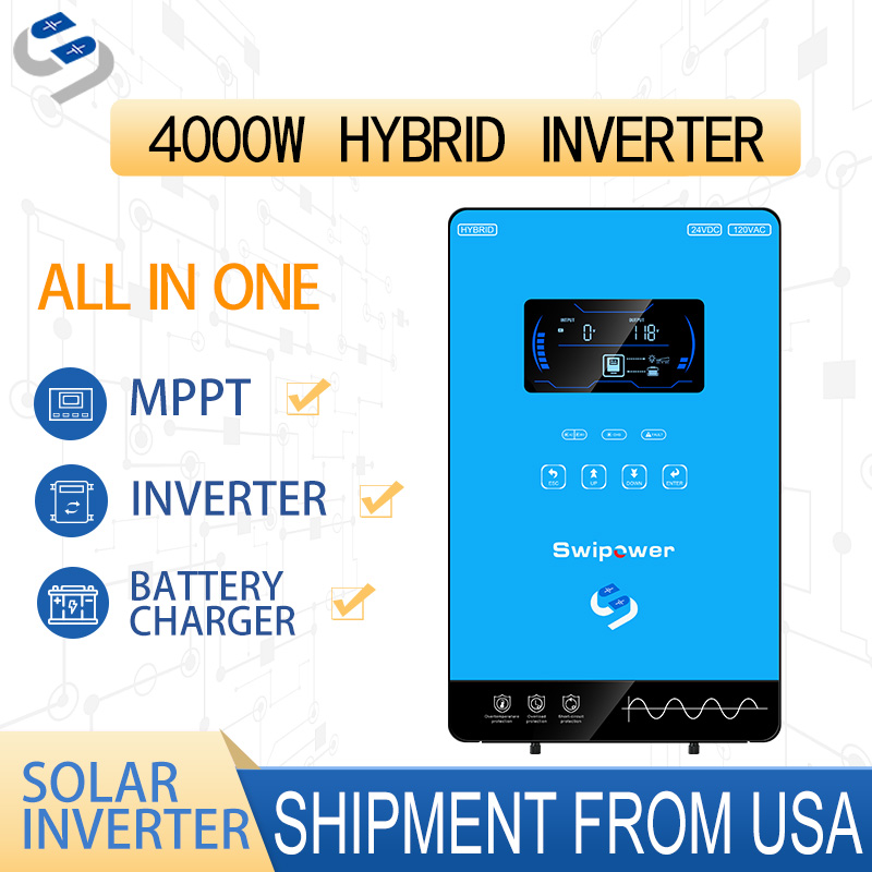Hybrid Solar Inverter - CNSWIPOWER 4500VA Hibrit Güneş İnvertörü 24v
