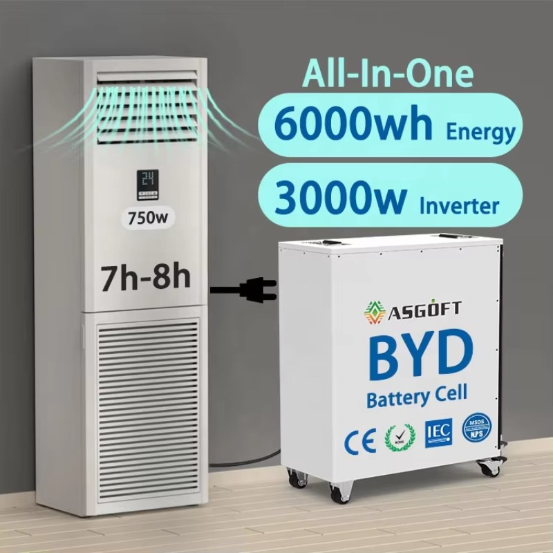 Hybrid Solar Inverter - 6kwh Dış Mekan Hepsi Bir Arada
