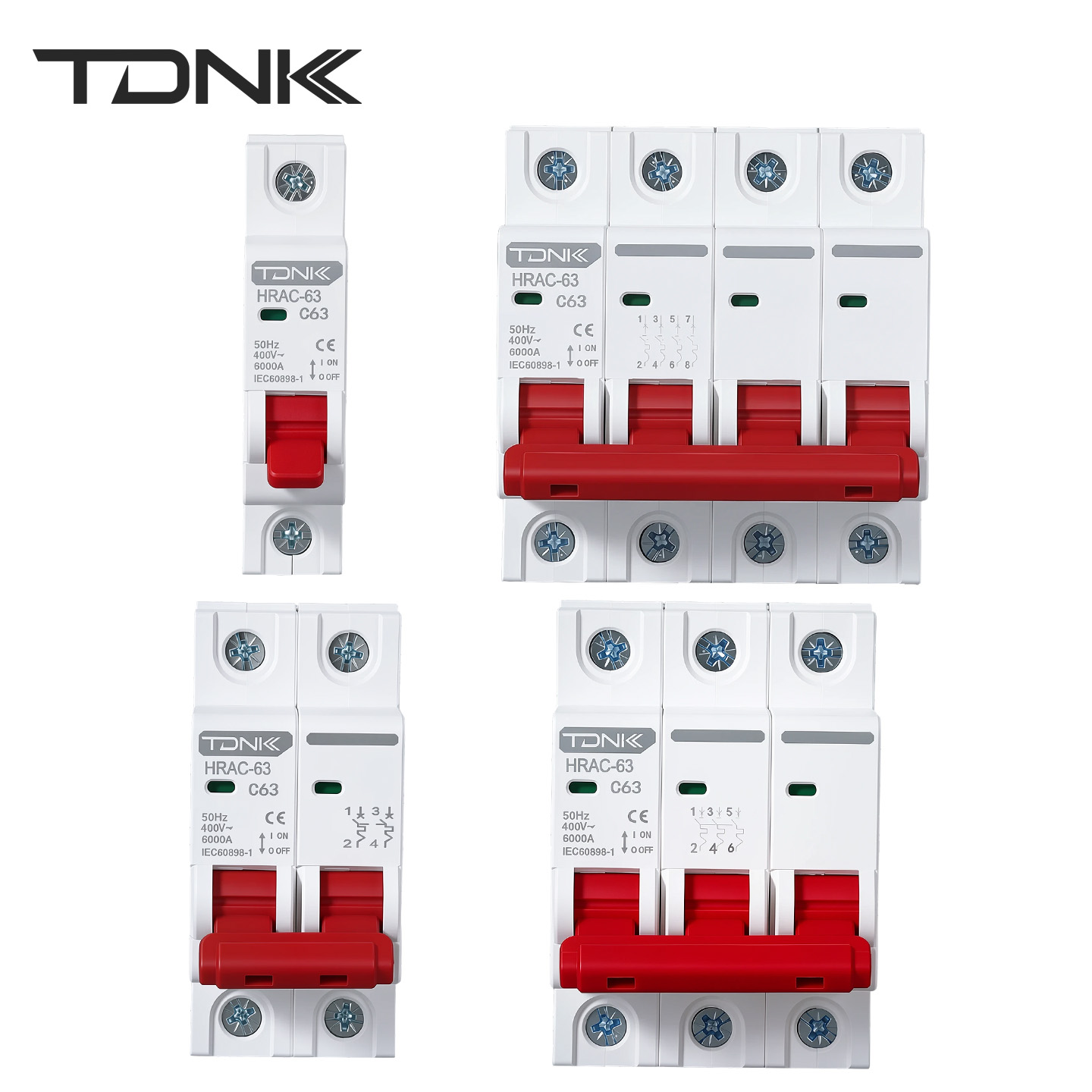 Din Rail Circuit Breaker - TDNK AC Mini Devre Kesici MCB