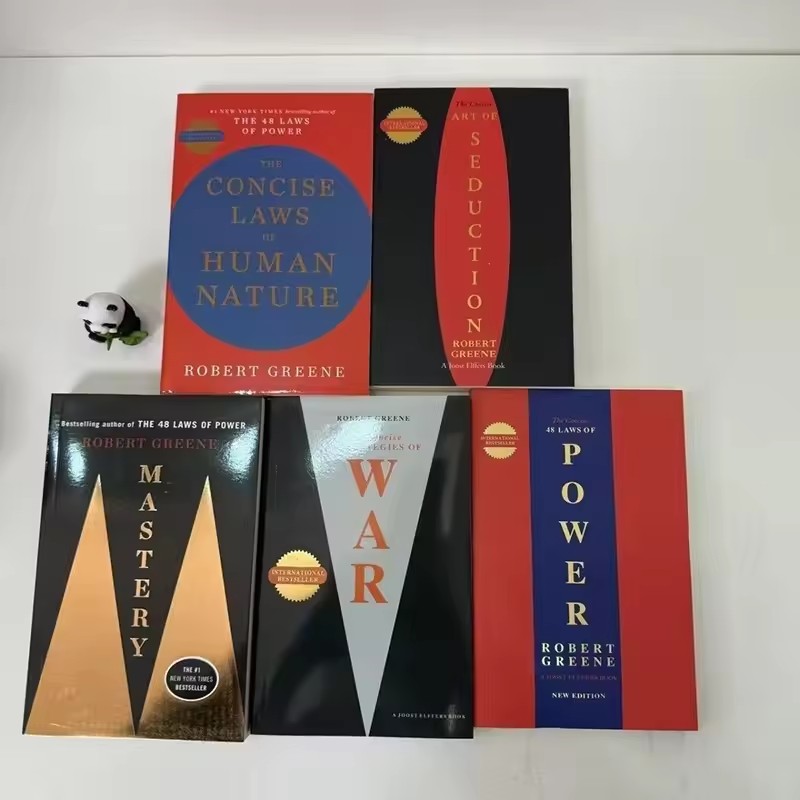 Renewable Energy Books - 5 Kitap/set Güçün 48 Yasası Odaklanmış