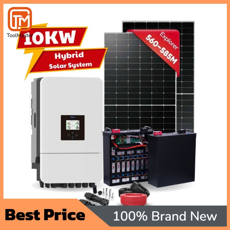 Hybrid Solar Inverter - 【Sıcak Fırsat】10KW Güneş Enerjisi Sistemi Deye