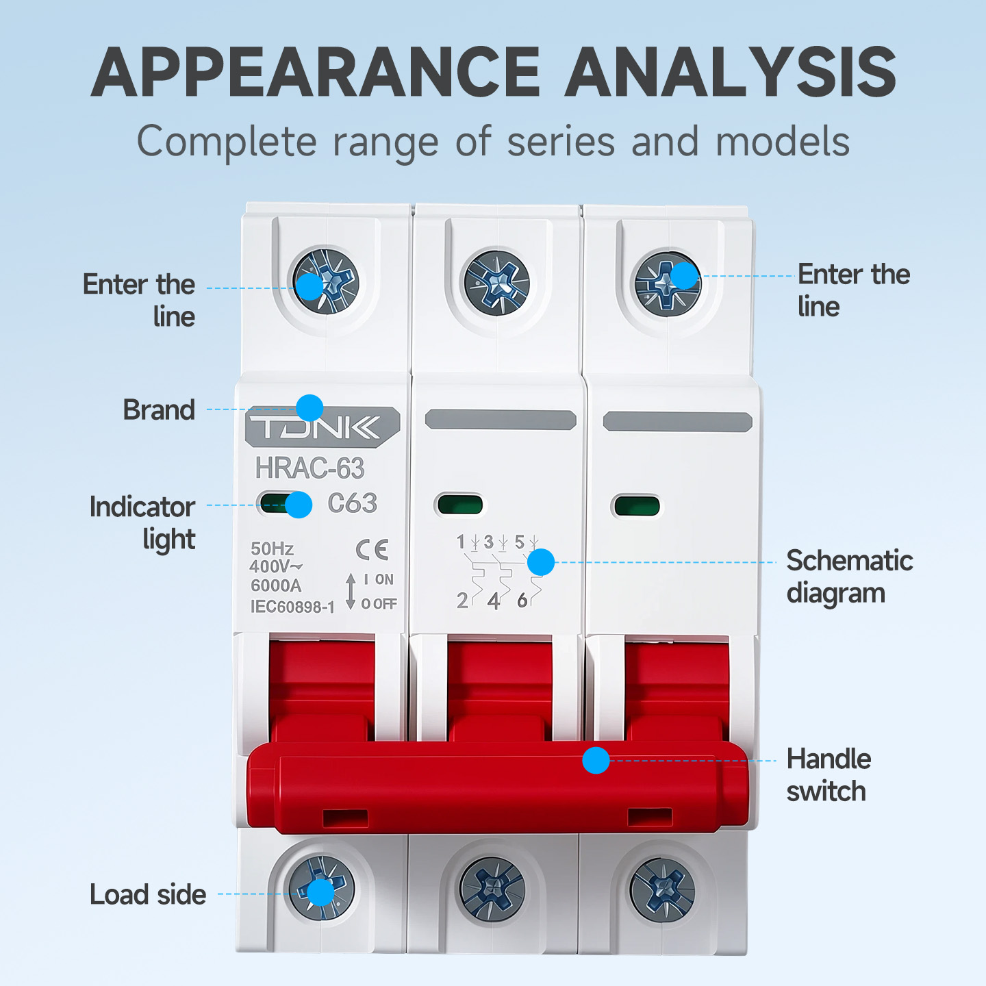 TDNK AC Mini Devre Kesici MCB  - Din Rail Circuit Breaker incelemesi ve fiyatı