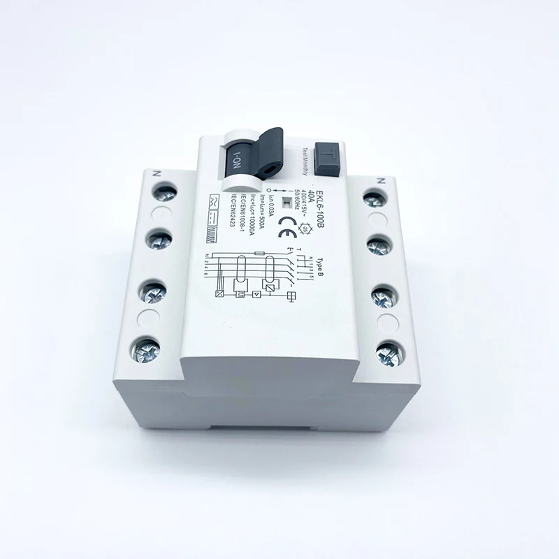 Tip B Toprak Kaçağı Koruma Ana - Din Rail Circuit Breaker incelemesi ve fiyatı