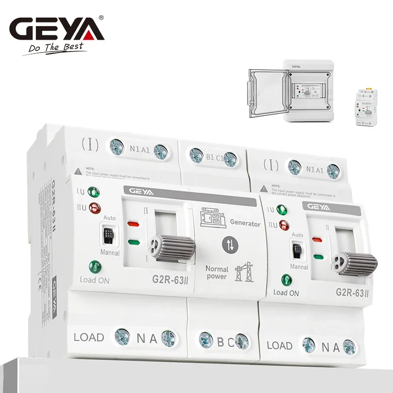 GEYA G2R Akıllı ATS Din Raylı  - Din Rail Circuit Breaker incelemesi ve fiyatı