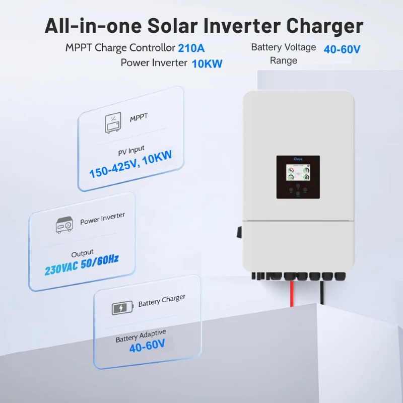 【Sıcak Fırsat】10KW Güneş Enerj - Hybrid Solar Inverter incelemesi ve fiyatı