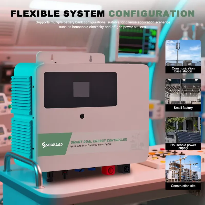 SMARAAD 1.5KW Rüzgar-Güneş Hib - Hybrid Solar Inverter incelemesi ve fiyatı