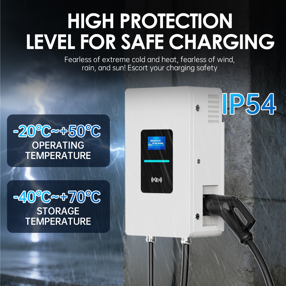 RSCHG 20kw CCS1 IP54 DC Elektr - Ev Charger Wallbox incelemesi ve fiyatı