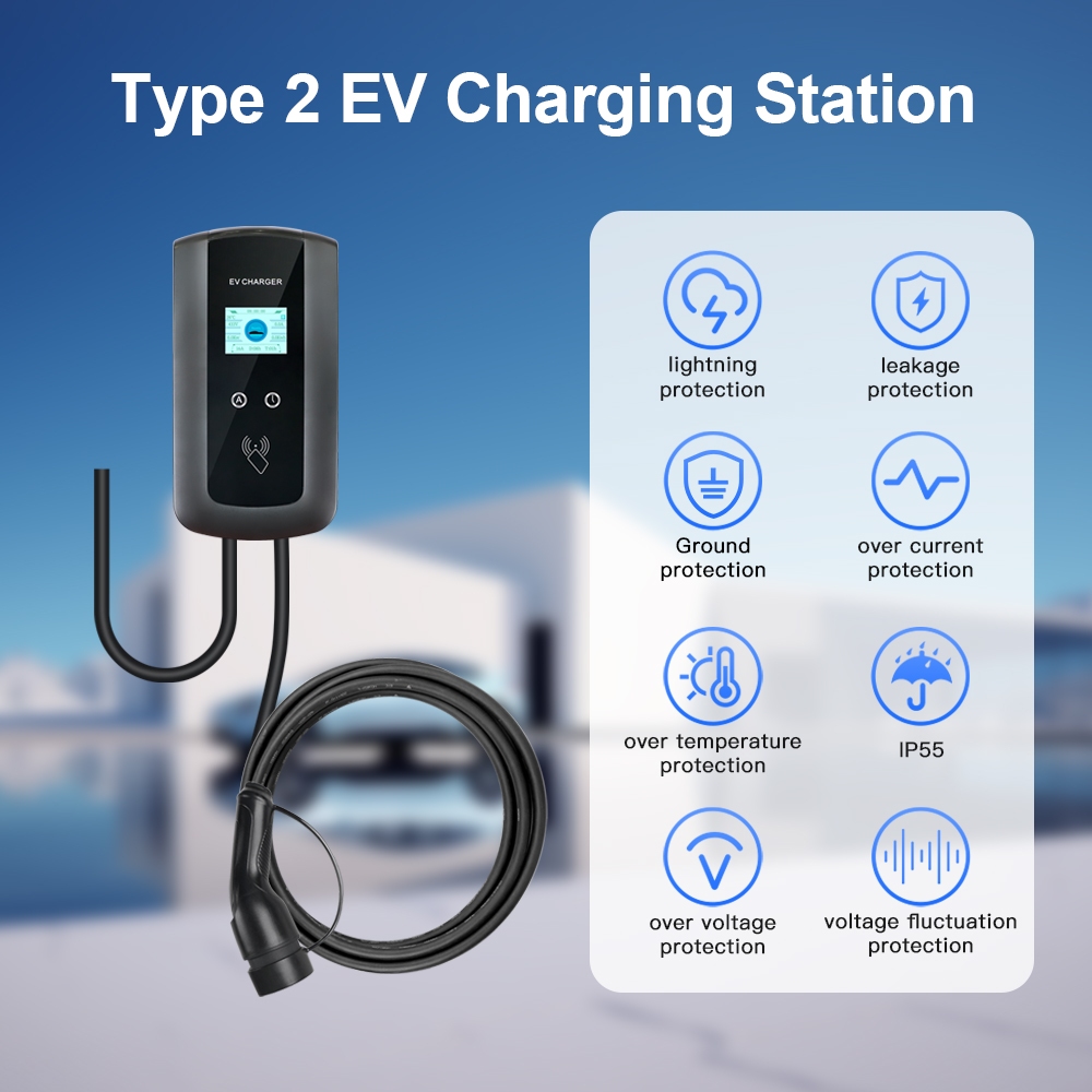 Kolanky 32A 7.2/22KW EV Şarj İ - Ev Charger Wallbox incelemesi ve fiyatı