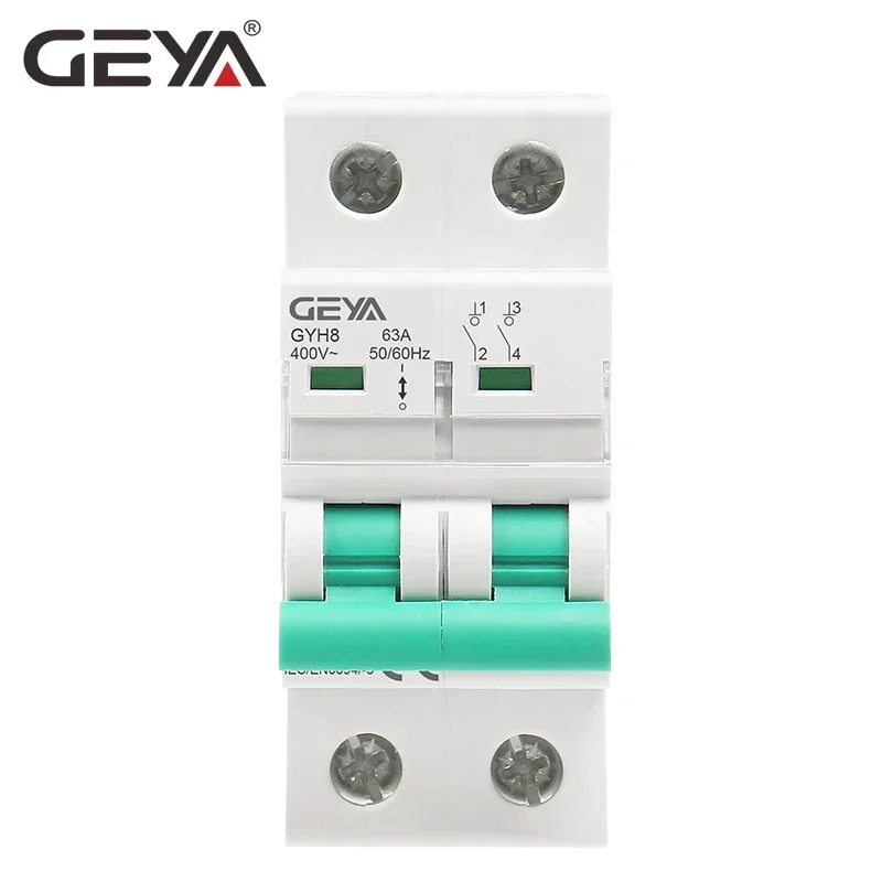 GEYA GYH8 Din Raylı 2 Kutuplu  - Din Rail Circuit Breaker incelemesi ve fiyatı