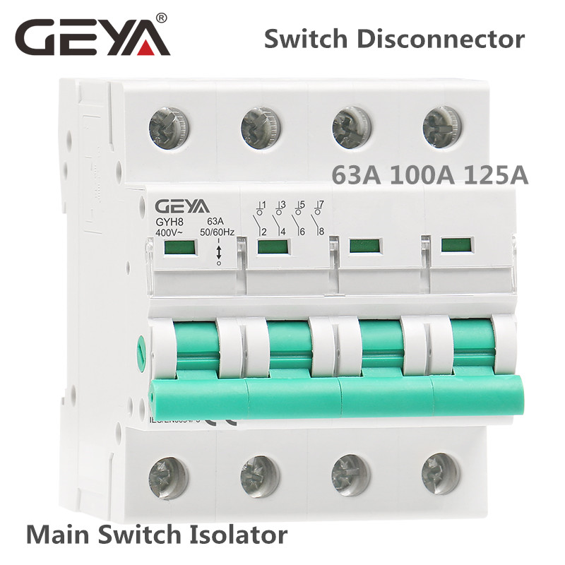 GEYA GYH8 Din Raylı 2 Kutuplu  - Din Rail Circuit Breaker incelemesi ve fiyatı