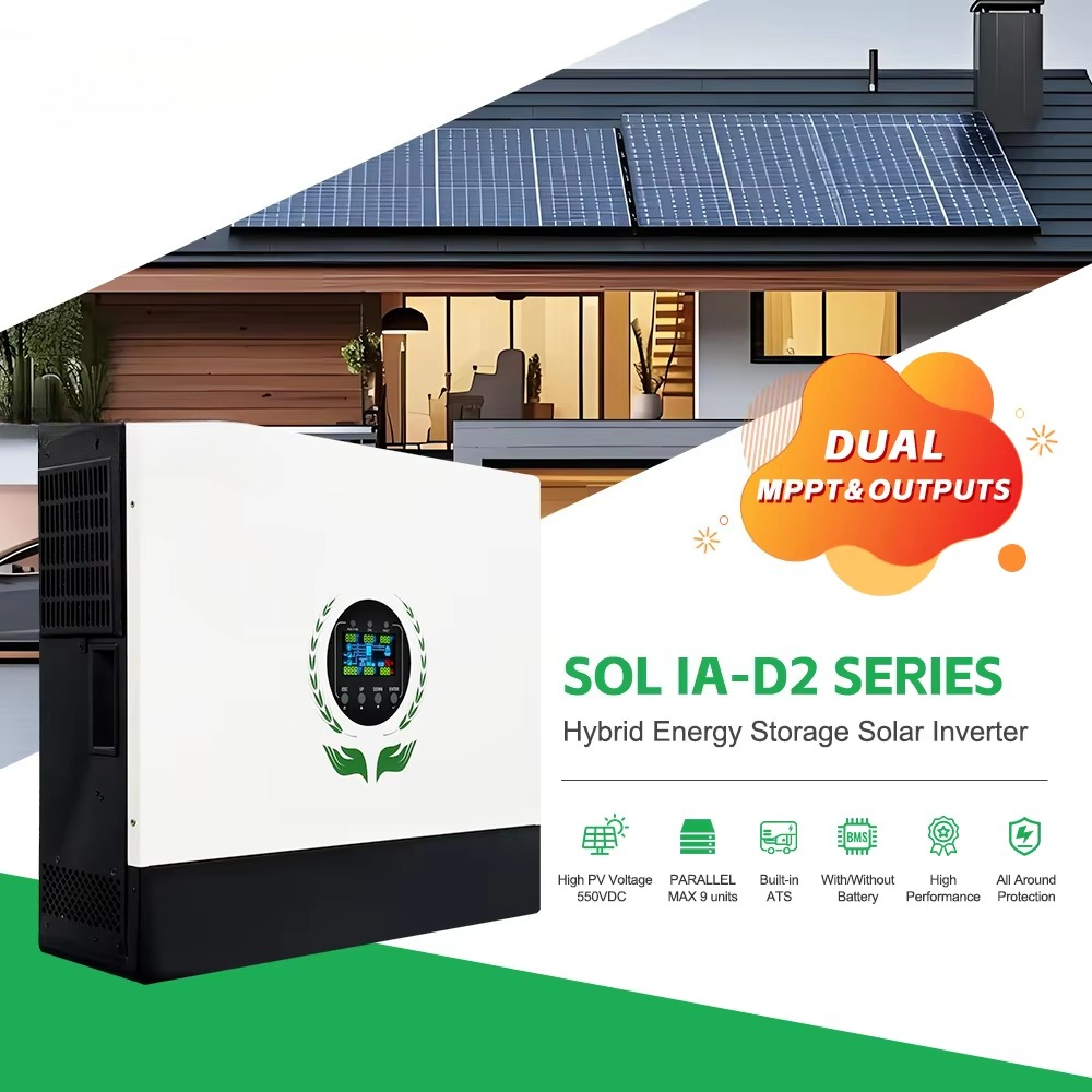 MPPT ve Çıkış 550VDC Hibrit Gü - Hybrid Solar Inverter incelemesi ve fiyatı